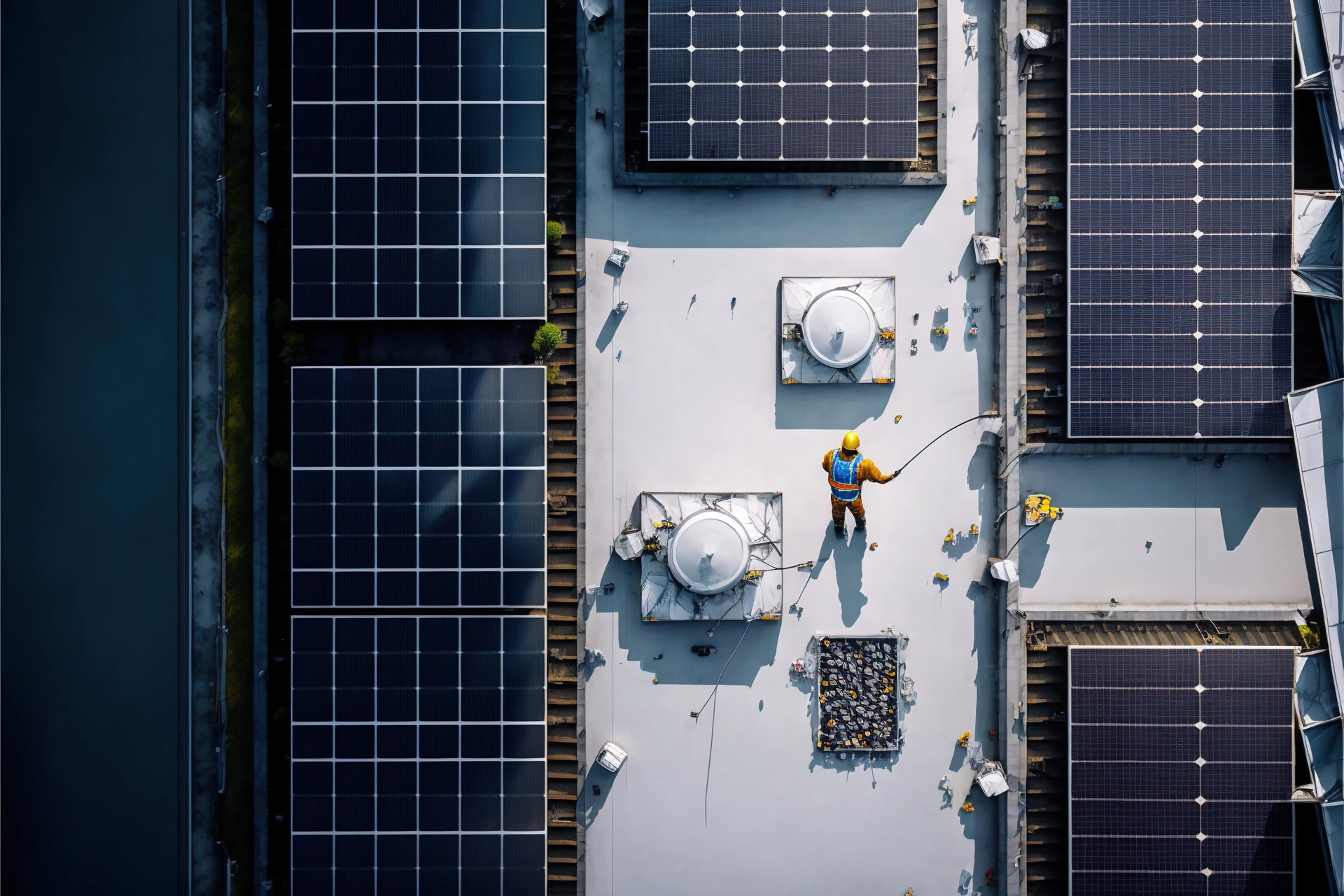 Ross-Township-solar-panel-installation